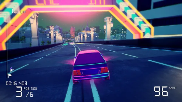 Electro Ride: The Neon Racing screenshot 13