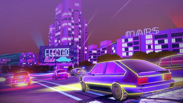 Electro Ride: The Neon Racing screenshot 6