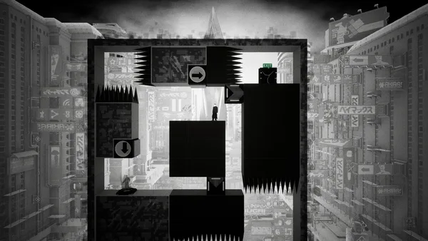 Shift Quantum - A Cyber Noir Puzzle Platformer screenshot 10