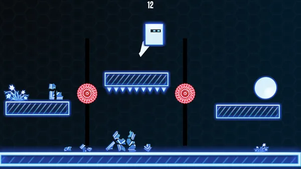 2D Neon Cube screenshot 5