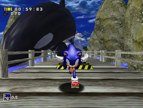 Screenshot 1 di Sonic Adventure DX