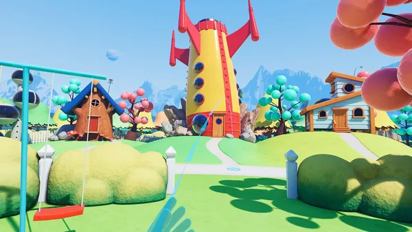 Morgan lives in a Rocket House in VR screenshot 7