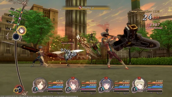 Dark Rose Valkyrie screenshot 2