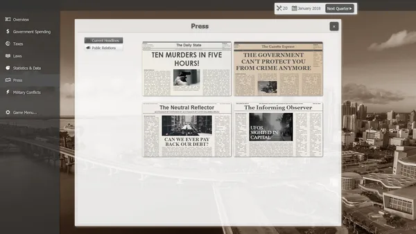 Government Simulator screenshot 6