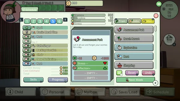 Ciel Fledge: A Daughter Raising Simulator screenshot 2