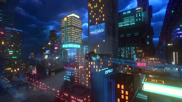 Screenshot 1 di Cloudpunk