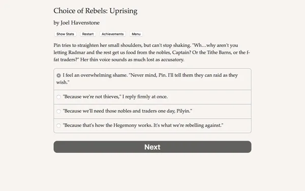 Choice of Rebels: Uprising screenshot 1