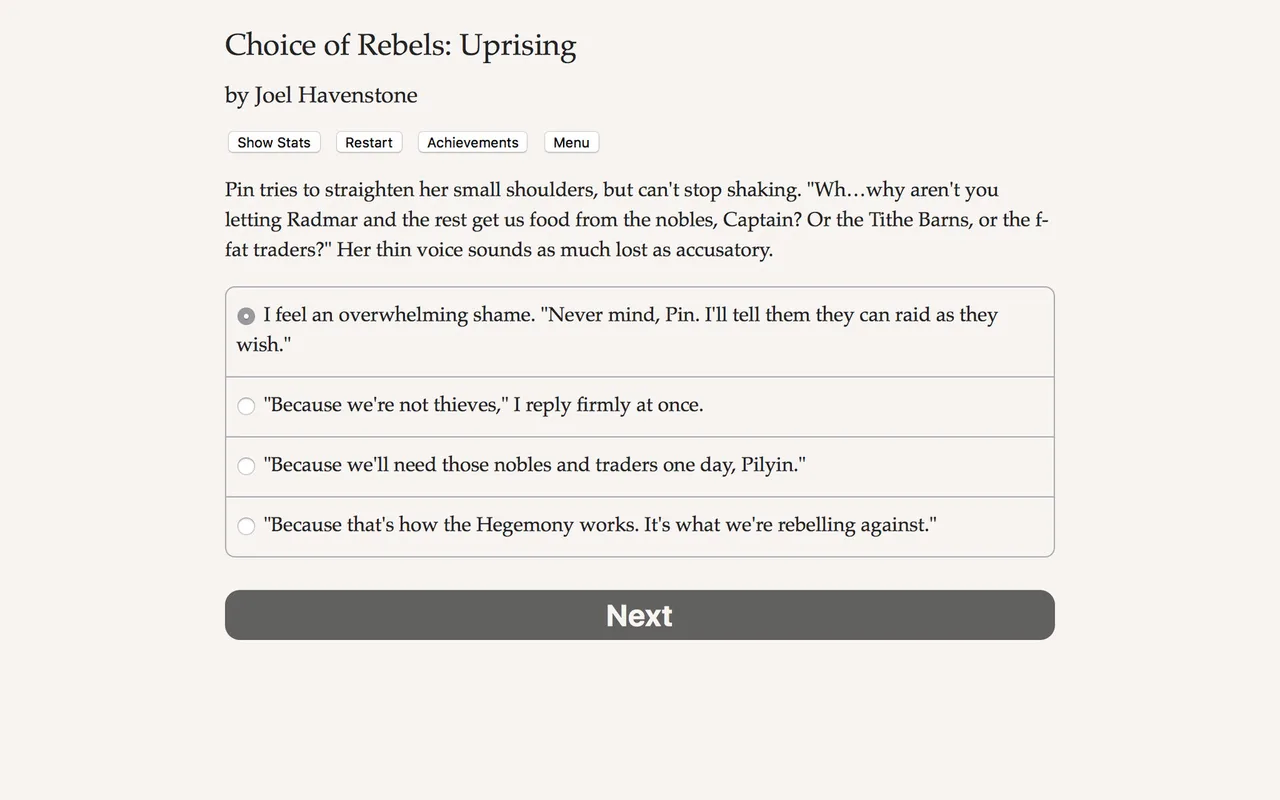 Choice of Rebels: Uprising screenshot 1