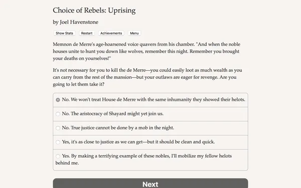 Choice of Rebels: Uprising screenshot 3