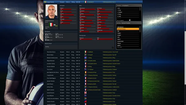 National Rugby Manager screenshot 25