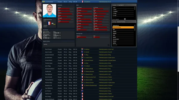 National Rugby Manager screenshot 26