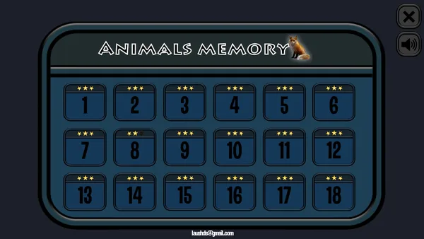 Animals Memory screenshot 5
