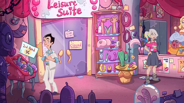 Screenshot 3 di Leisure Suit Larry - Wet Dreams Don't Dry