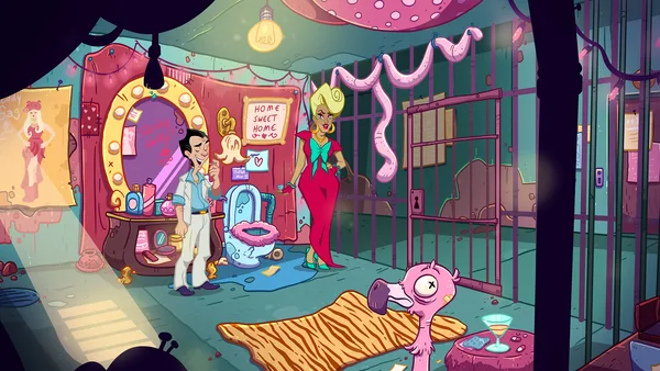 Screenshot 4 di Leisure Suit Larry - Wet Dreams Don't Dry
