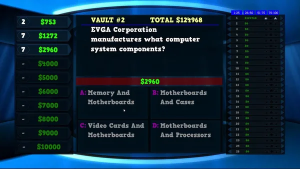 Trivia Vault: Technology Trivia Deluxe screenshot 1