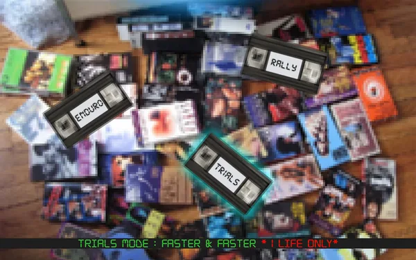 FIRST STEAM GAME VHS - COLOR RETRO RACER : MILES CHALLENGE screenshot 12
