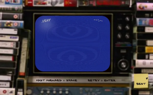 FIRST STEAM GAME VHS - COLOR RETRO RACER : MILES CHALLENGE screenshot 4