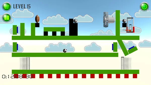 Score a goal 2 (Physical football) screenshot 2