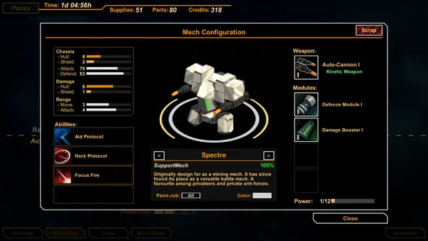 MechCorp screenshot 2