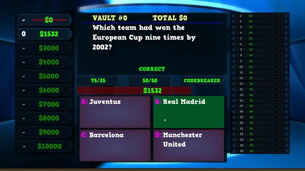 Trivia Vault: Soccer Trivia screenshot 1