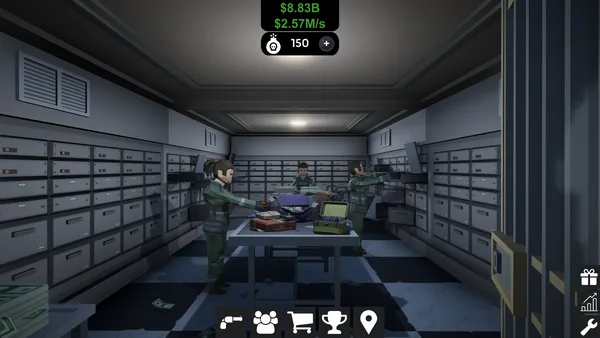 Idle Heist screenshot 1