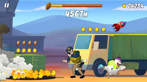 Chicken Rider screenshot 1
