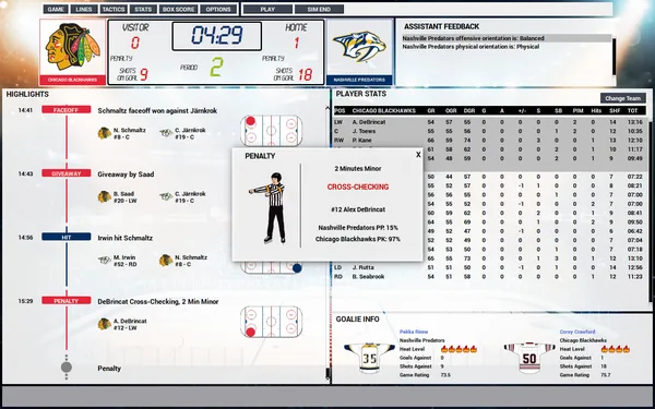 Franchise Hockey Manager 5 screenshot 3