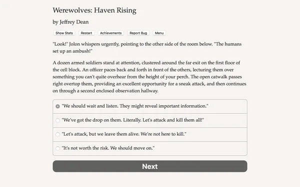Werewolves: Haven Rising screenshot 1