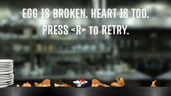 egg is broken. heart is too. screenshot 4