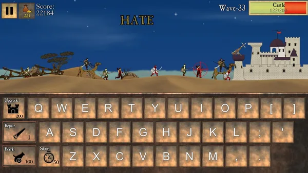 Type Defense screenshot 2