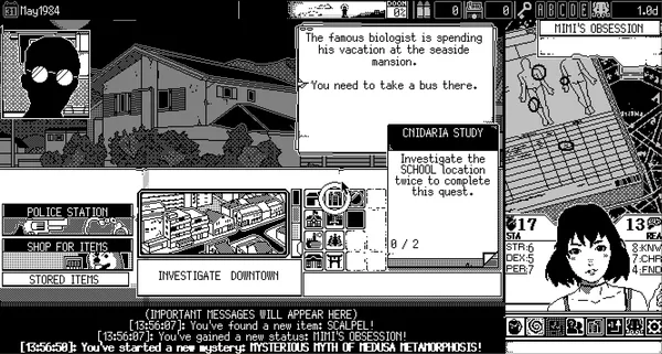 Screenshot 16 di WORLD OF HORROR