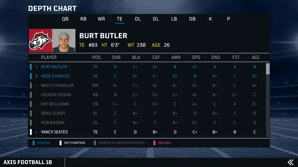 Axis Football 2018 screenshot 24