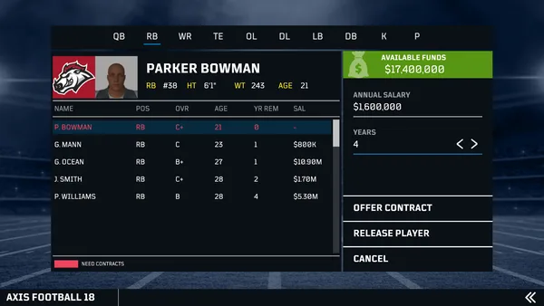 Axis Football 2018 screenshot 25