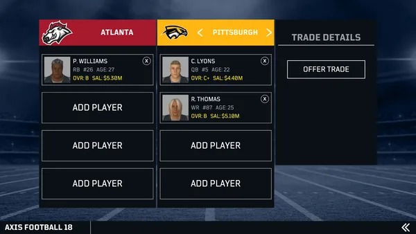 Axis Football 2018 screenshot 26