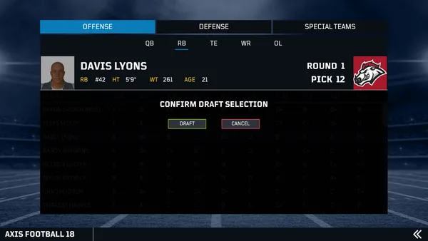Axis Football 2018 screenshot 30