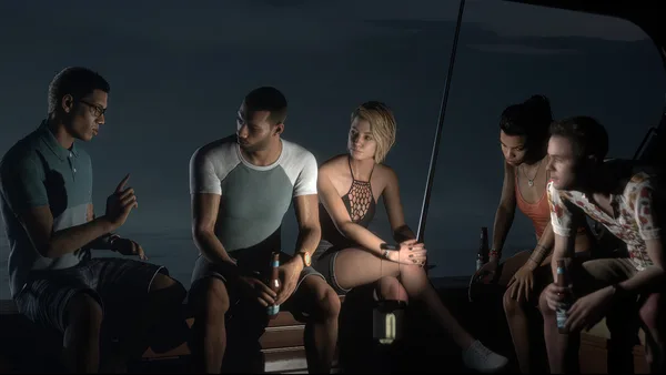 Screenshot 2 di The Dark Pictures Anthology: Man of Medan