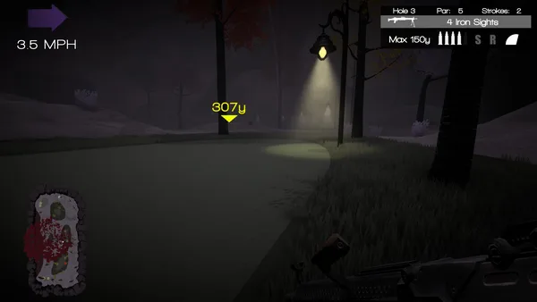 Nice Shot! The Gun Golfing Game screenshot 1