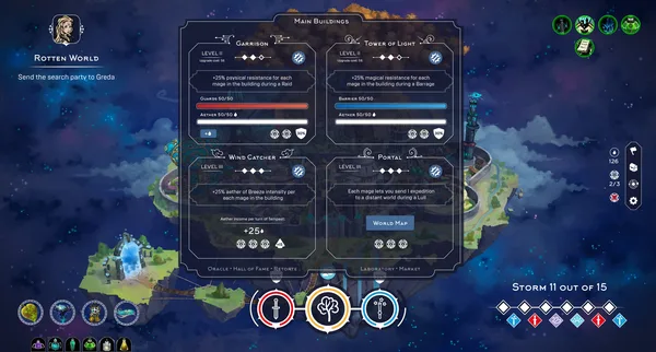 Mittelborg: City of Mages screenshot 2