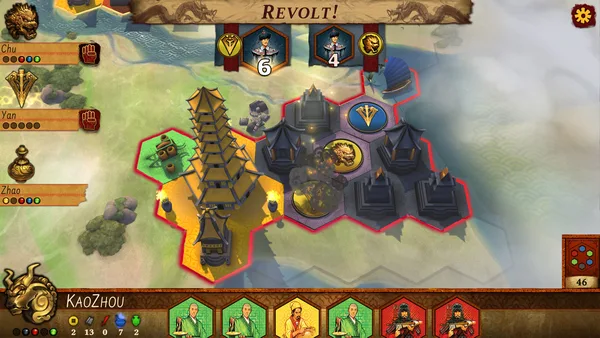Reiner Knizia Yellow & Yangtze screenshot 1