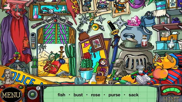 Detective Sherlock Pug - Hidden Object. Relaxing games screenshot 5