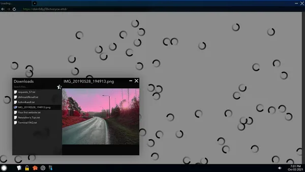 Project DeepWeb screenshot 2