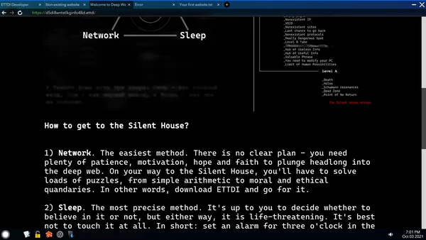 Project DeepWeb screenshot 3