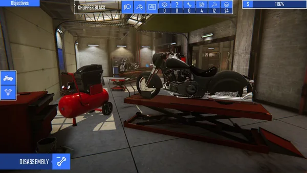 Biker Garage: Mechanic Simulator screenshot 8